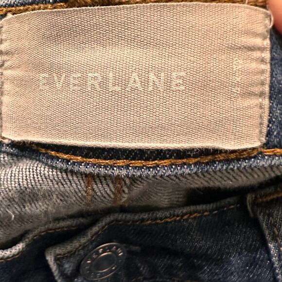 Everlane Straight Leg Men's Jeans Medium Wash Stretch, W34 L30 - Picture 3 of 7